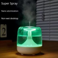 Kakusiga Mist Humidifier with Colorful Lights