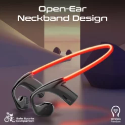 Alternative view of Promate RippleGlow Wireless Neckband Earphones