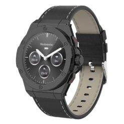 Alternative view of Levelo Oak Automatique Hybrid Smartwatch with Extra Strap