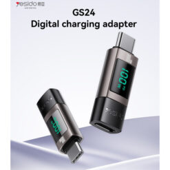Alternative view of Yesido USB-C to USB-C Digital Adapter 100W GS24