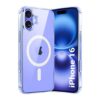 Yesido PC03 Magnetic Clear Case for iPhone 16 and iPhone 16 Plus