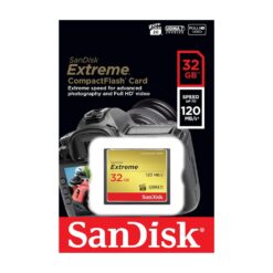 Alternative view of SanDisk 32GB Extreme CompactFlash Memory Card 120MBs