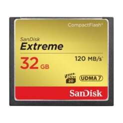 SanDisk 32GB Extreme CompactFlash Memory Card 120MBs