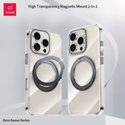 Xundd Zero Sense Clear Magsafe Case with Stand for iPhone 16 7 Xundd Zero Sense Clear Magsafe Case with Stand for iPhone 16 - Image 3