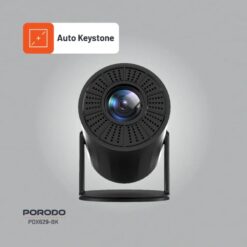 Alternative view of Porodo Wireless Mirroring Multi-Angle Projector LFS102