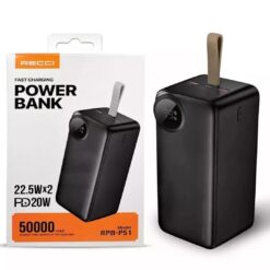Alternative view of Recci Power Bank 22.5W PD20W 50000mAh RPB-P51