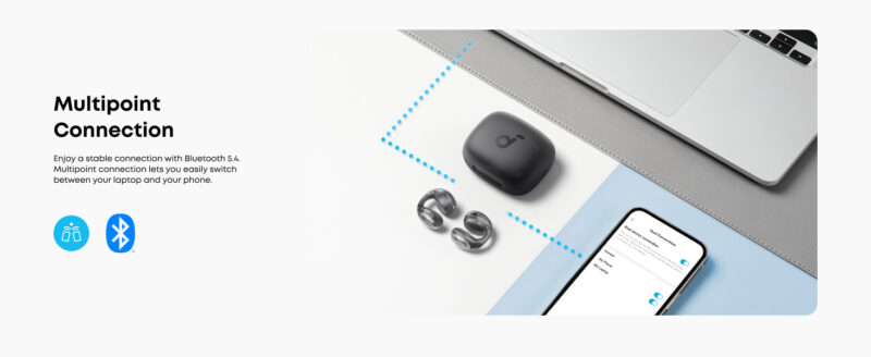 Soundcore C40i | Flexible and Comfortable Clip-On Earbuds 13 Soundcore C40i Clip-On Earbuds