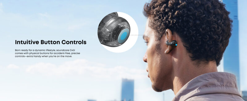 Soundcore C40i | Flexible and Comfortable Clip-On Earbuds 15 Soundcore C40i Clip-On Earbuds