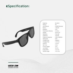 Alternative view of Green Lion Sydney Smart Glasses
