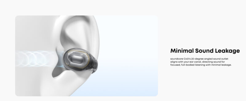 Soundcore C40i | Flexible and Comfortable Clip-On Earbuds 17 Soundcore C40i Clip-On Earbuds
