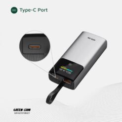 Green Lion Voltix 10000mAh Power Bank PD20W 14 Green Lion Voltix 10000mAh Power Bank PD20W - Image 4