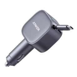 Anker Nano Car Charger 75W 2 in 1 Clutter Free Car Charger
