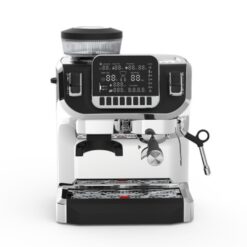 Lepresso Espresso Coffee Maker with Bean Grinder and LCD Display