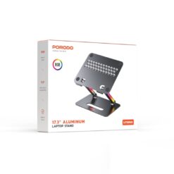 Porodo 17.3" Aluminum Laptop Stand LFS050 5 Porodo 17.3" Aluminum Laptop Stand LFS050 - Image 2
