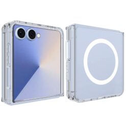 Alternative view of X-level Magnet sparkling Case For Samsung Galaxy Z Flip 8