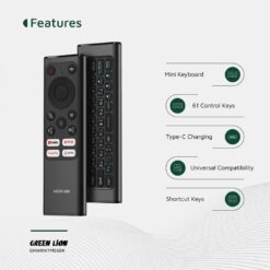 Alternative view of Green Lion Wireless Remote Pro with Keyboard and Mouse