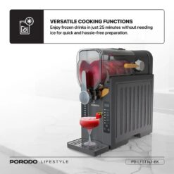 Alternative view of Porodo Lifestyle Multi-Function Slushie Maker