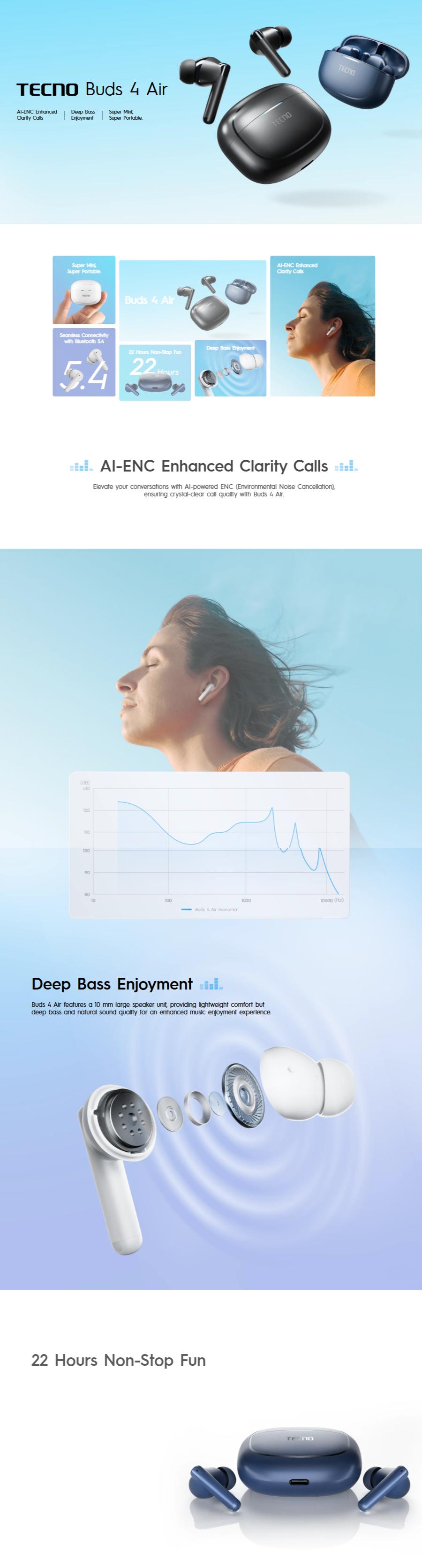 TECNO Buds 4 Air TECNO Global TECNO Smartphones