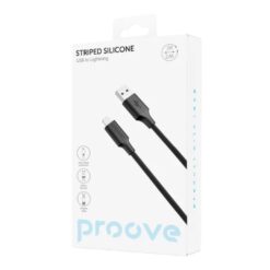 Proove Striped Silicone USB to lightning (1m) - Image 2