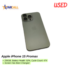 Used Apple iPhone 15 Promax
