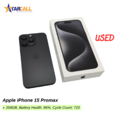 Used Apple iPhone 15 Promax