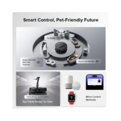 Roborock Saros Z70 Robot Vacuum Cleaner & Empty Wash Fill Dock 19 Roborock Saros Z70 Robot Vacuum Cleaner & Empty Wash Fill Dock - Image 9