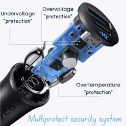 Home 19 Alternative view of Anker Ultra Compact Car Charger 30W with 2 Cables