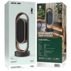 Alternative view of Green Lion Heater Power Fan with Remote Control