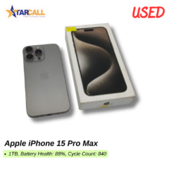 Used Apple iPhone 15 Pro Max