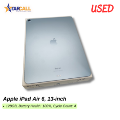 Used Apple iPad Air 6, 13-inch