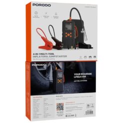 Porodo 4 In 1 Multi Tool Inflator & Jump Starter - Image 5
