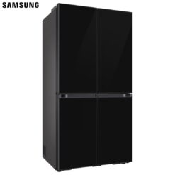 Alternative view of Samsung Bespoke T Style Black Glass French Door Refrigerator, 602L Net Capacity | RF65DB90B022LV