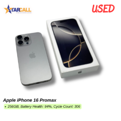 Used Apple iPhone 16 Promax