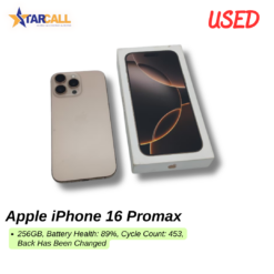Used Apple iPhone 16 Promax