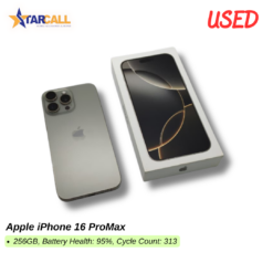 Used Apple iPhone 16 Promax