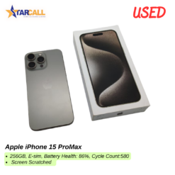 Used Apple iPhone 15 Promax