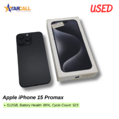 Used Apple iPhone 15 Promax