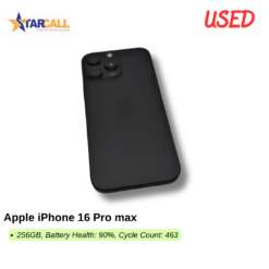 Used Apple iPhone 16 Pro max