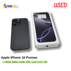 Used Apple iPhone 16 Promax