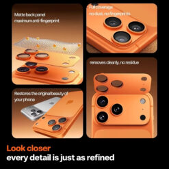TORRAS AR Anti Reflection Full Coverage Camera Lens Protector for iPhone 17 Pro - Image 8