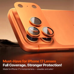 TORRAS AR Anti Reflection Full Coverage Camera Lens Protector for iPhone 17 Pro - Image 6