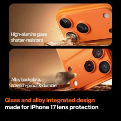 TORRAS AR Anti Reflection Full Coverage Camera Lens Protector for iPhone 17 Pro - Image 7