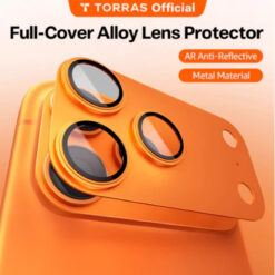 TORRAS AR Anti Reflection Full Coverage Camera Lens Protector for iPhone 17 Pro - Image 4