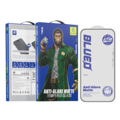 Blueo Anti Glare Matte 3D Tempered Glass for iPhone 17 Pro max  / 16 pro max