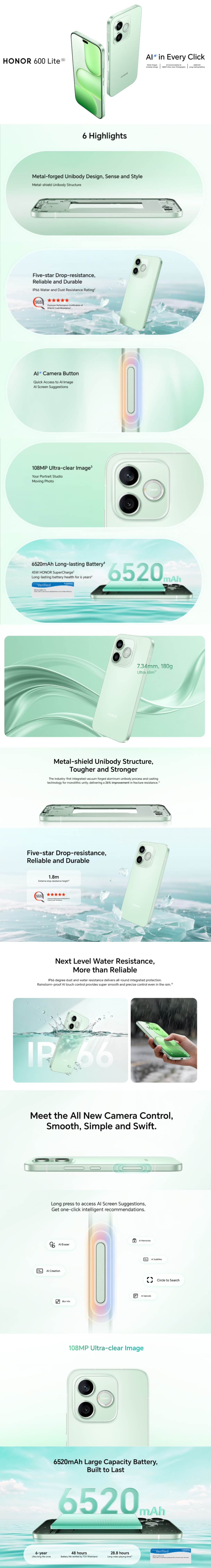 HONOR 600 Lite