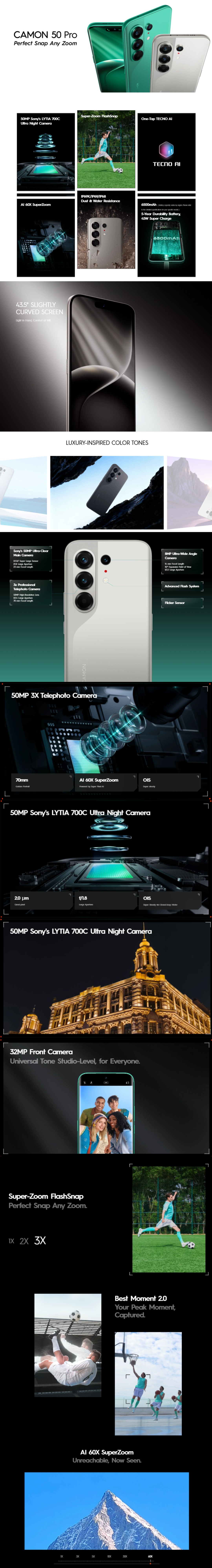 Tecno CAMON 50 Pro