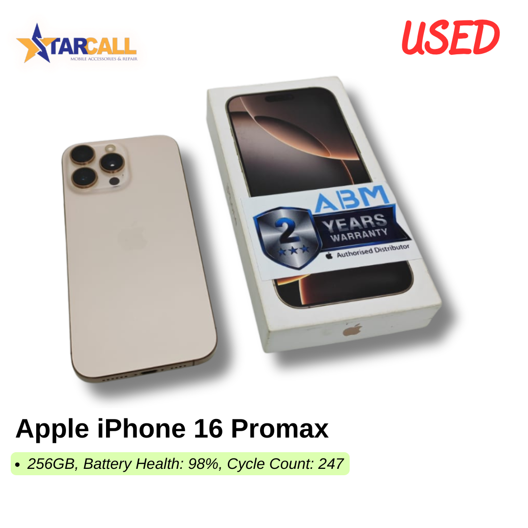 Used Apple iPhone 16 Promax 3 Used Apple iPhone 16 Promax