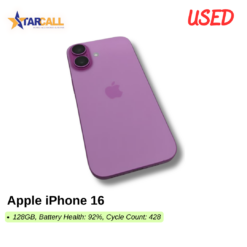 Used Apple iPhone 16