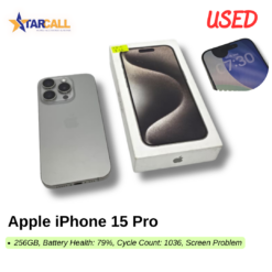 Used Apple iPhone 15 Pro