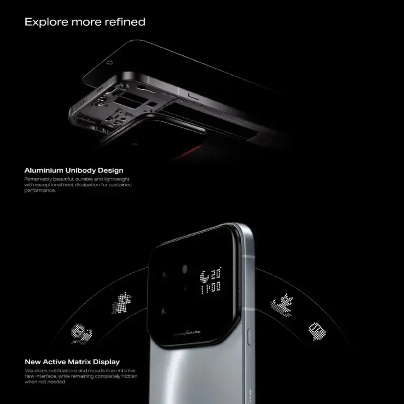 Infinix Note 60 Ultra - camera design